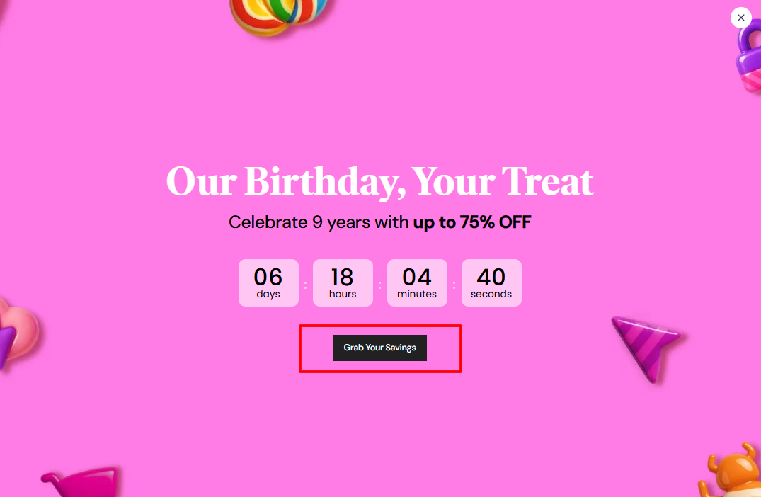 Go to the Elementor Promotions Page