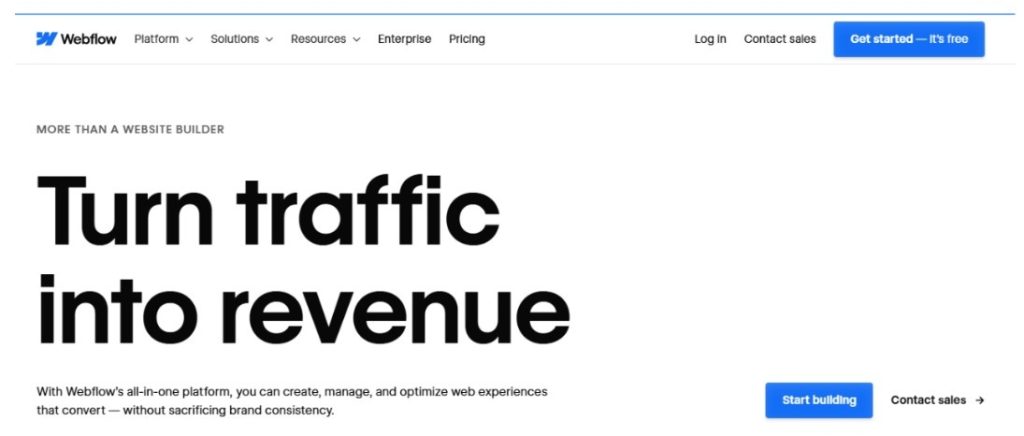 Webflow Overview